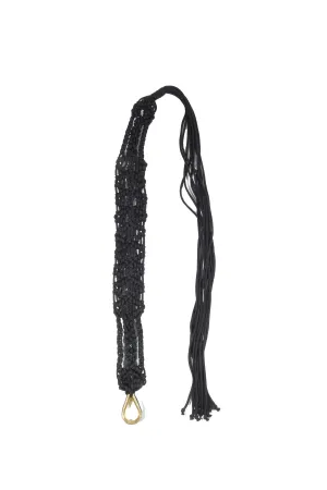 Alberta Ferretti Interwoven Logo Buckle Belt