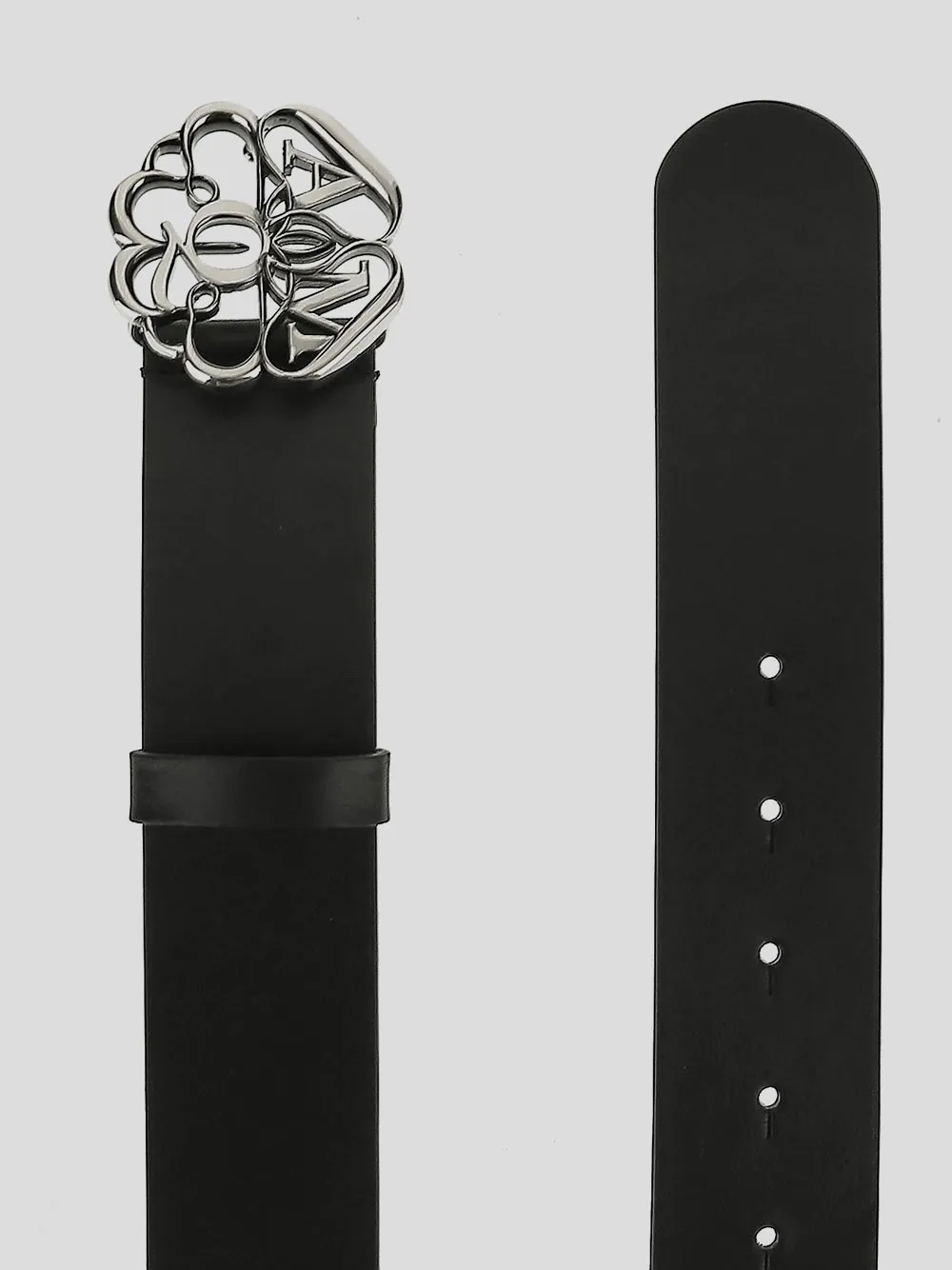 Alexander McQueen Logo Plaque Belt