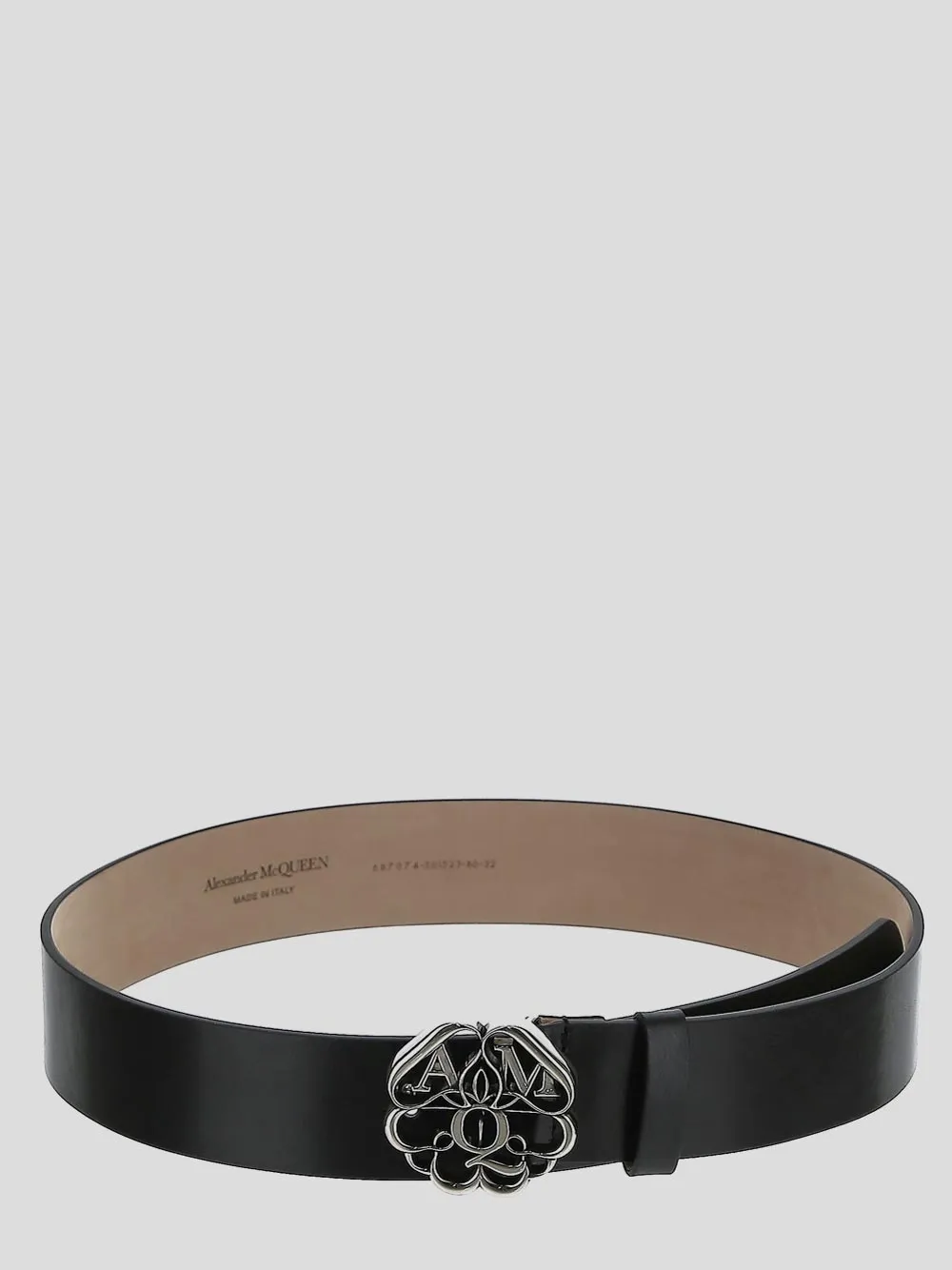 Alexander McQueen Logo Plaque Belt