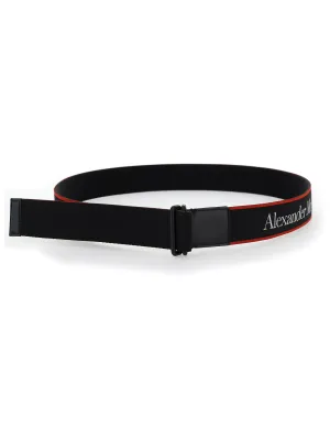 Alexander McQueen Logo Signature Belt