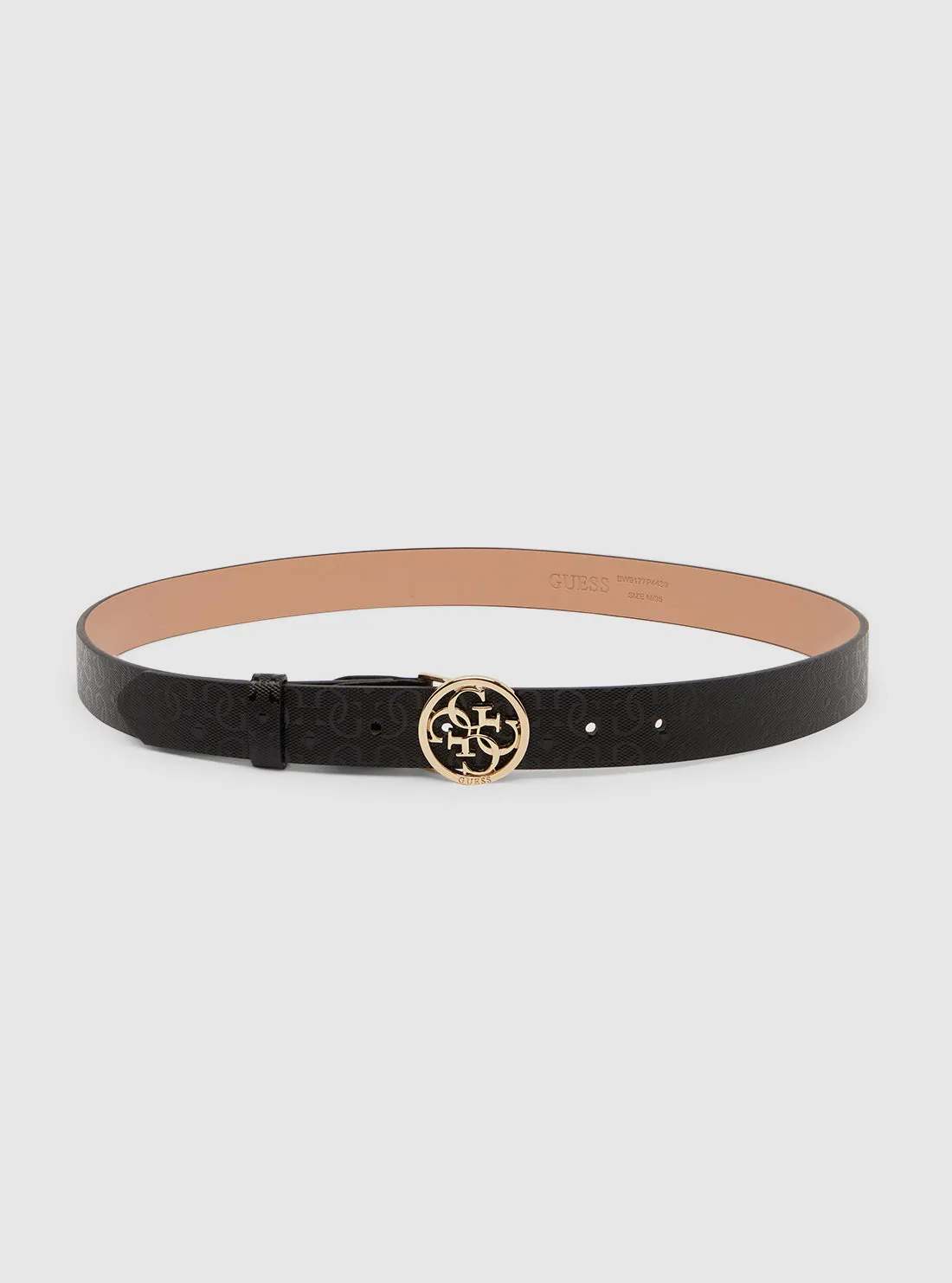 Black Adelard Adjustable Belt