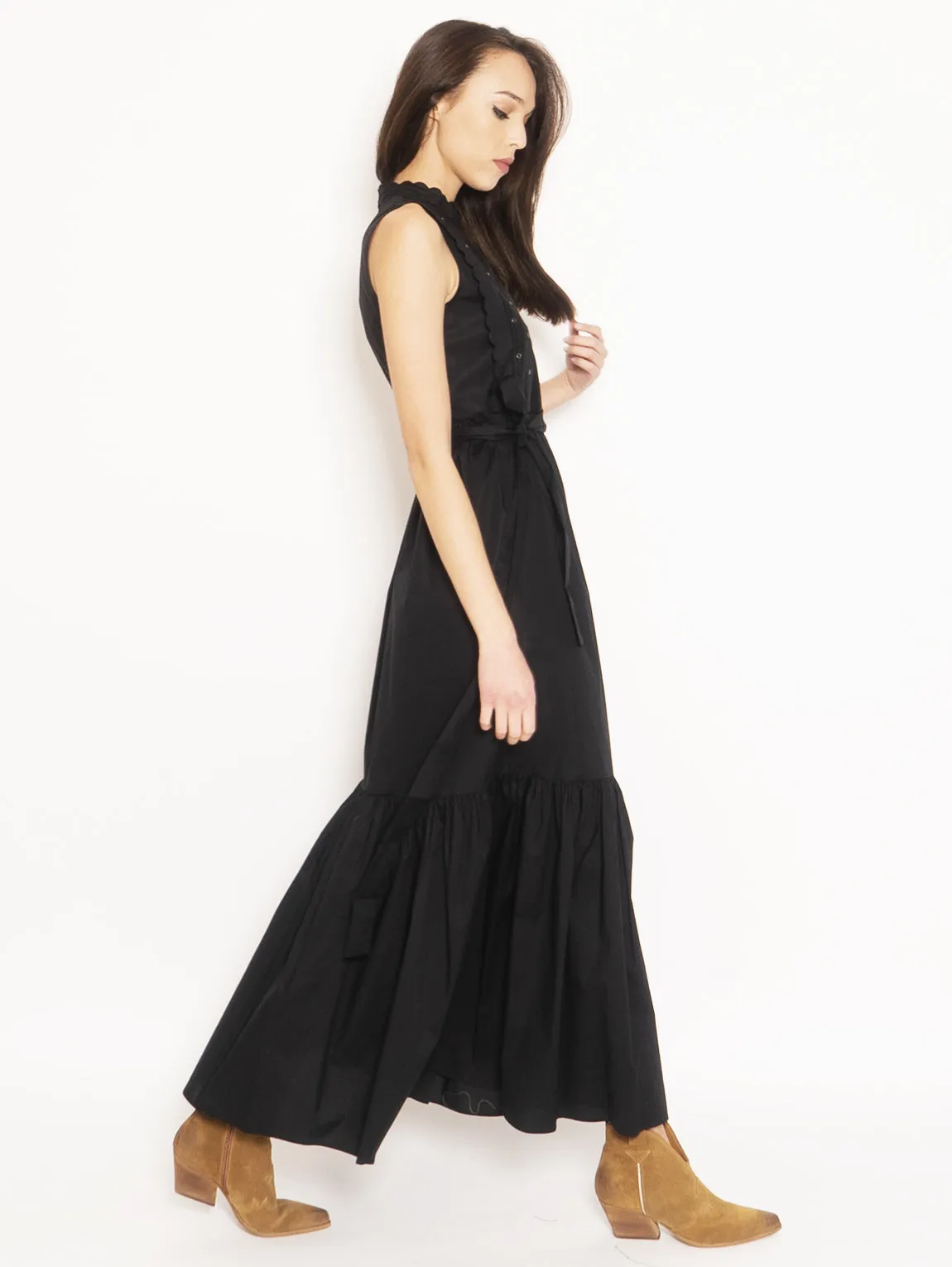 Black Poplin dress