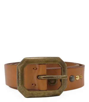 Brown Leather Belt