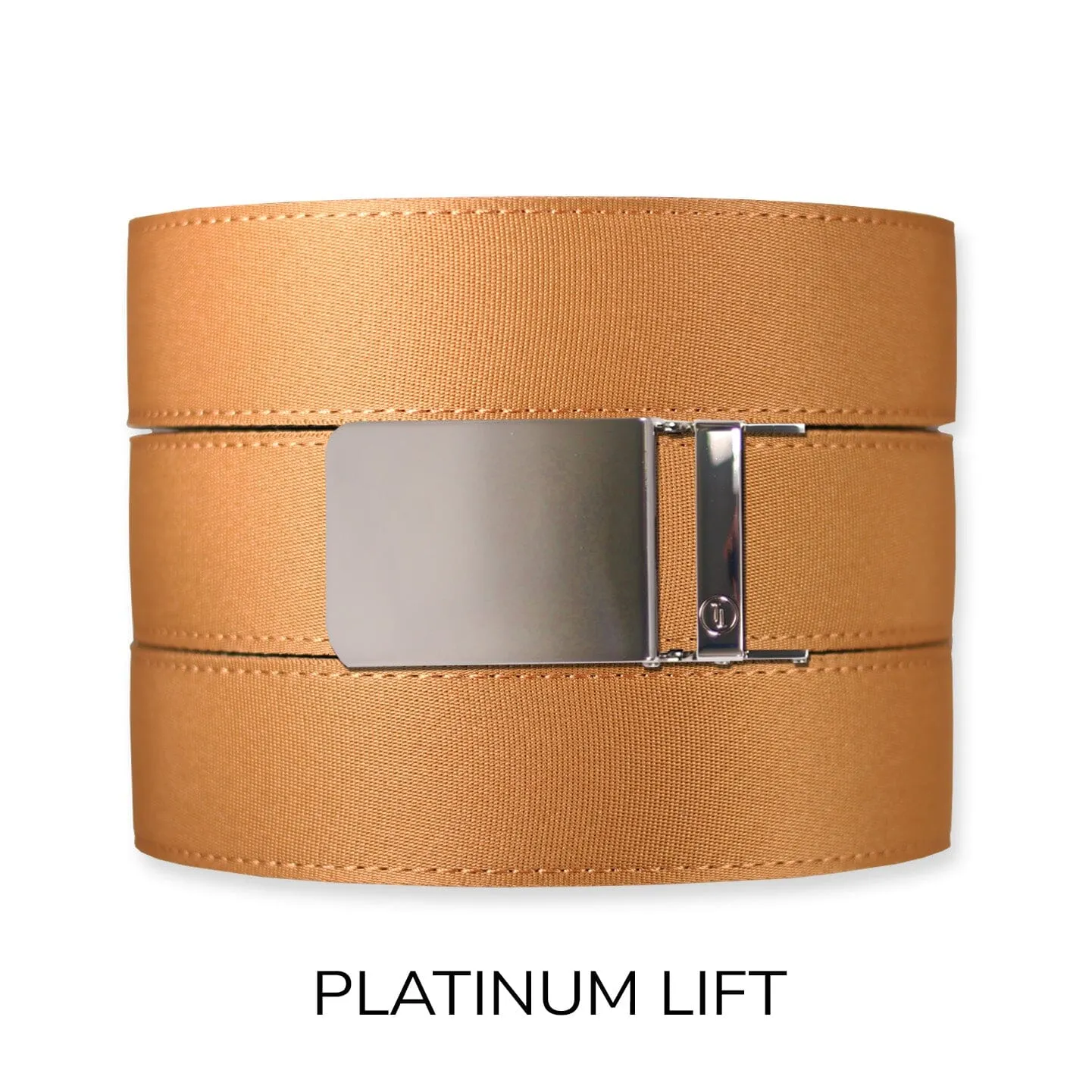 Burlap Canvas  Ratchet Belt & Buckle Set