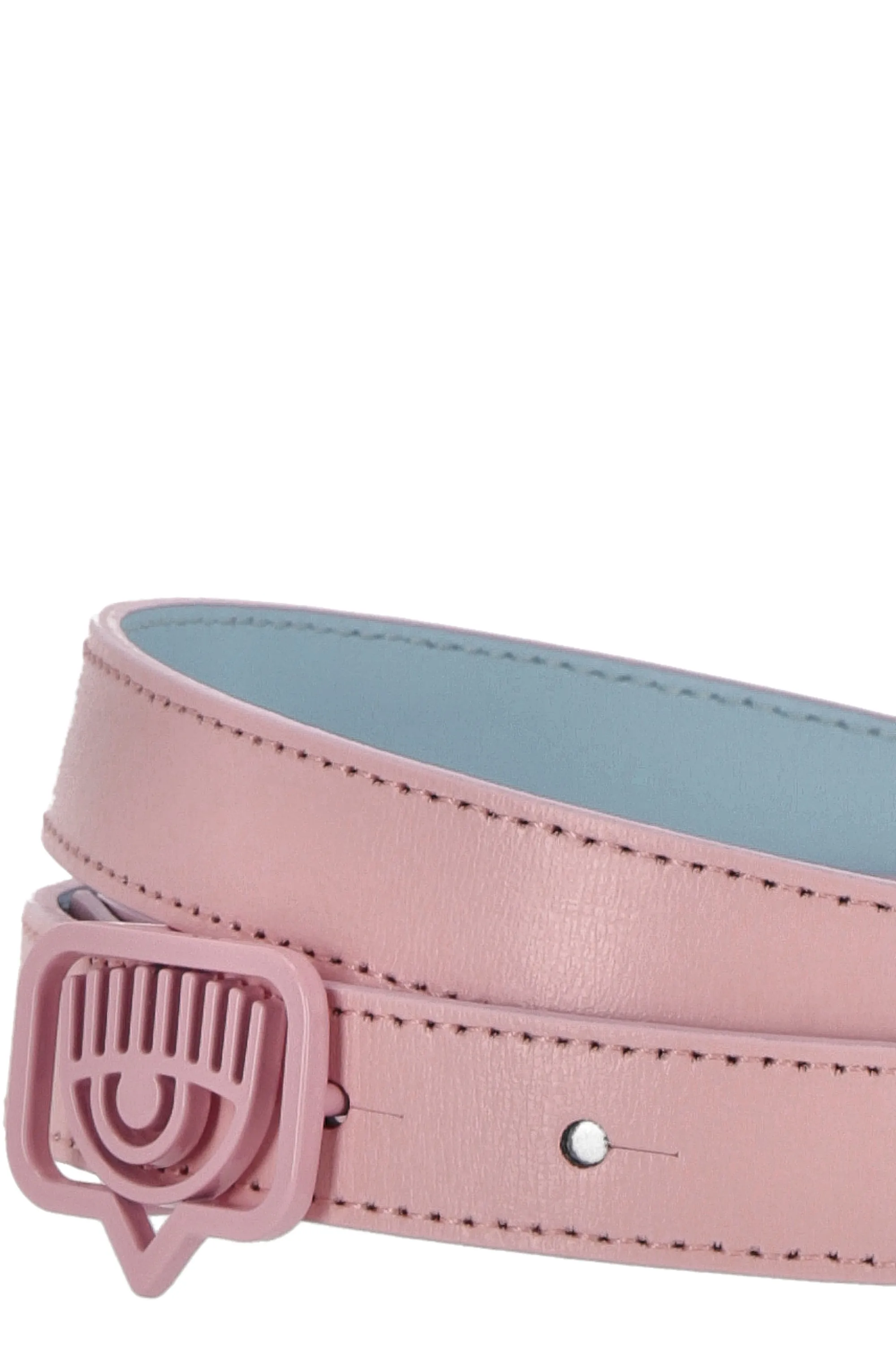 Chiara Ferragni Logo Plaque Belt