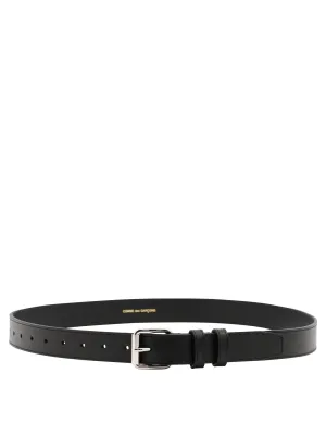 Comme Des Garçons Wallet Square Buckle Belt