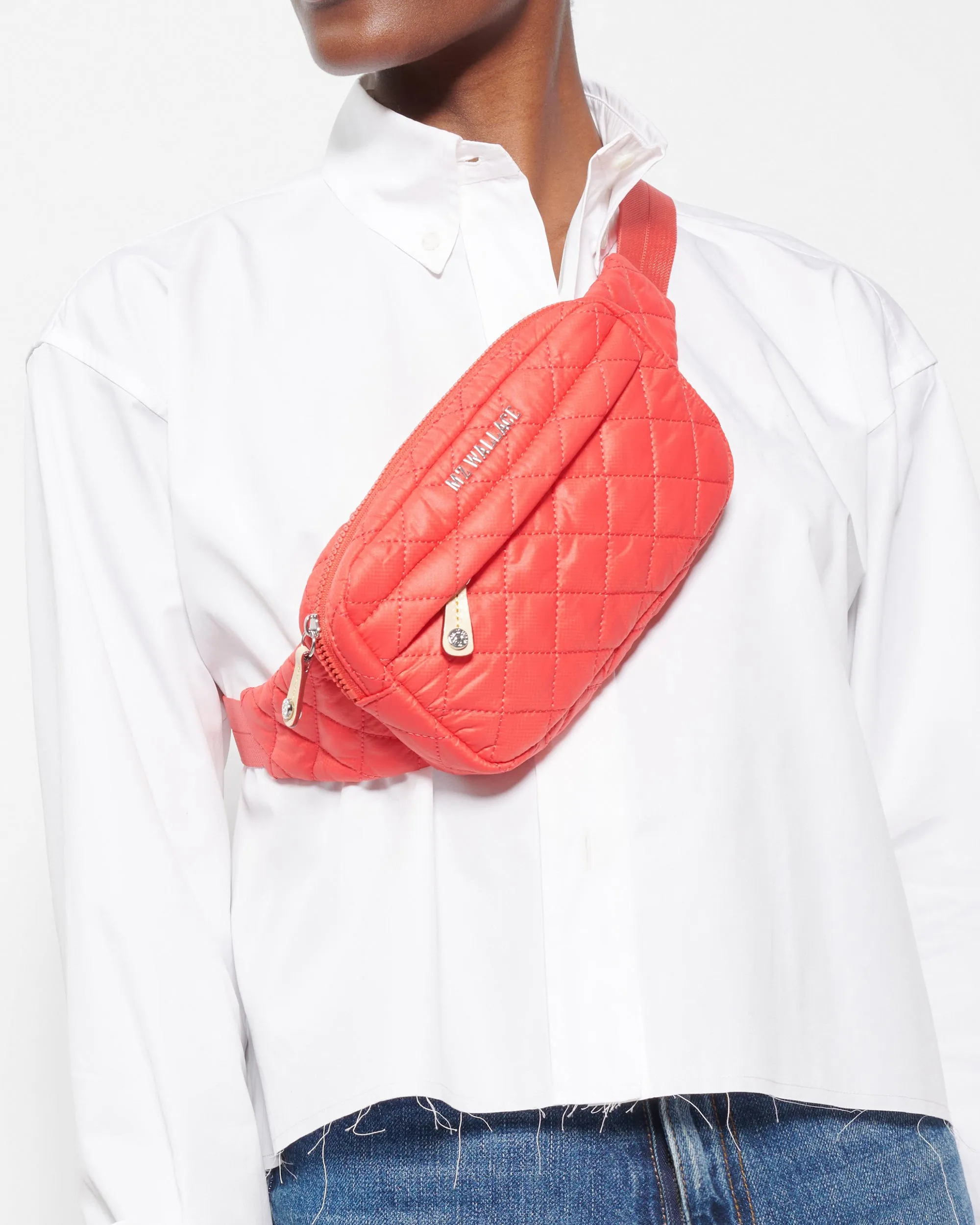 Coral Metro Belt Bag
