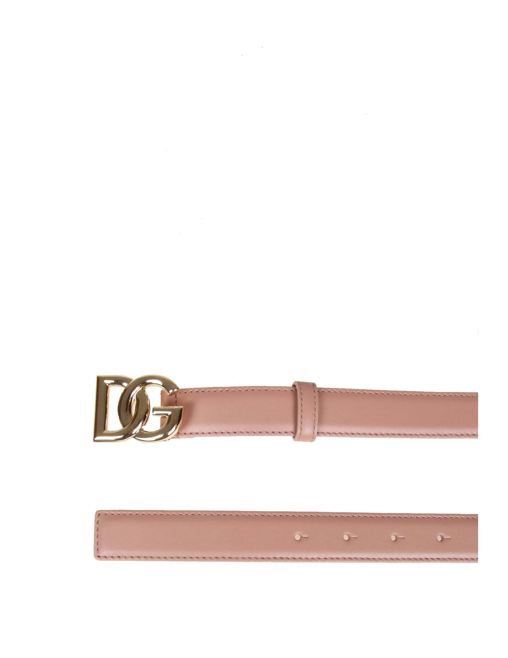 Dolce & Gabbana DG Logo Buckle Belt
