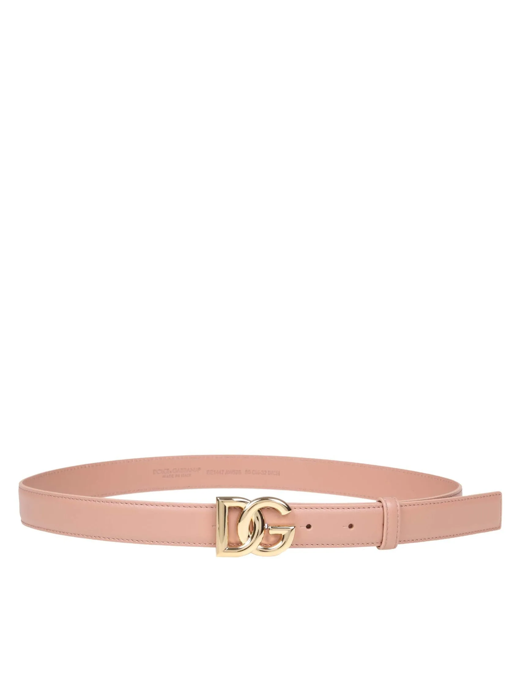 Dolce & Gabbana DG Logo Buckle Belt