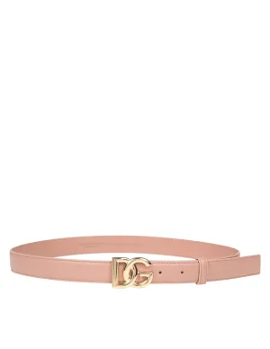 Dolce & Gabbana DG Logo Buckle Belt