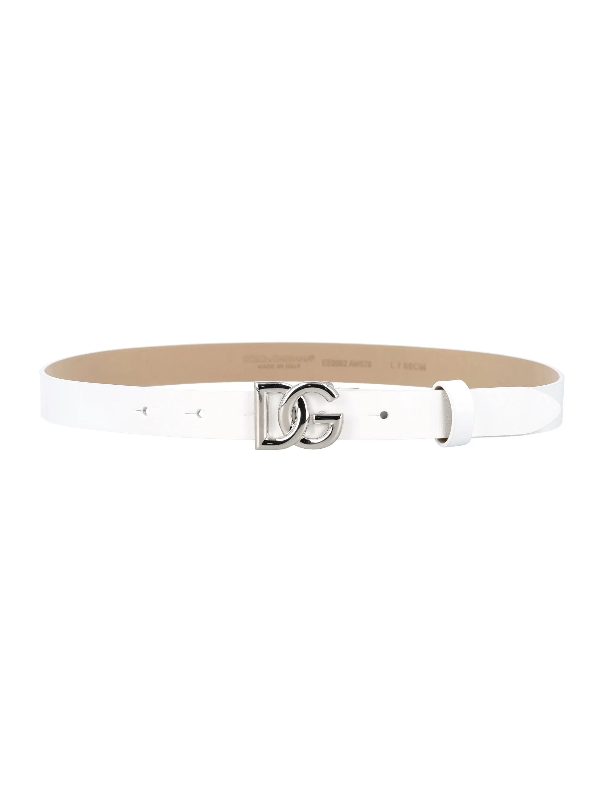 Dolce & Gabbana Kids Logo Buckle Belt