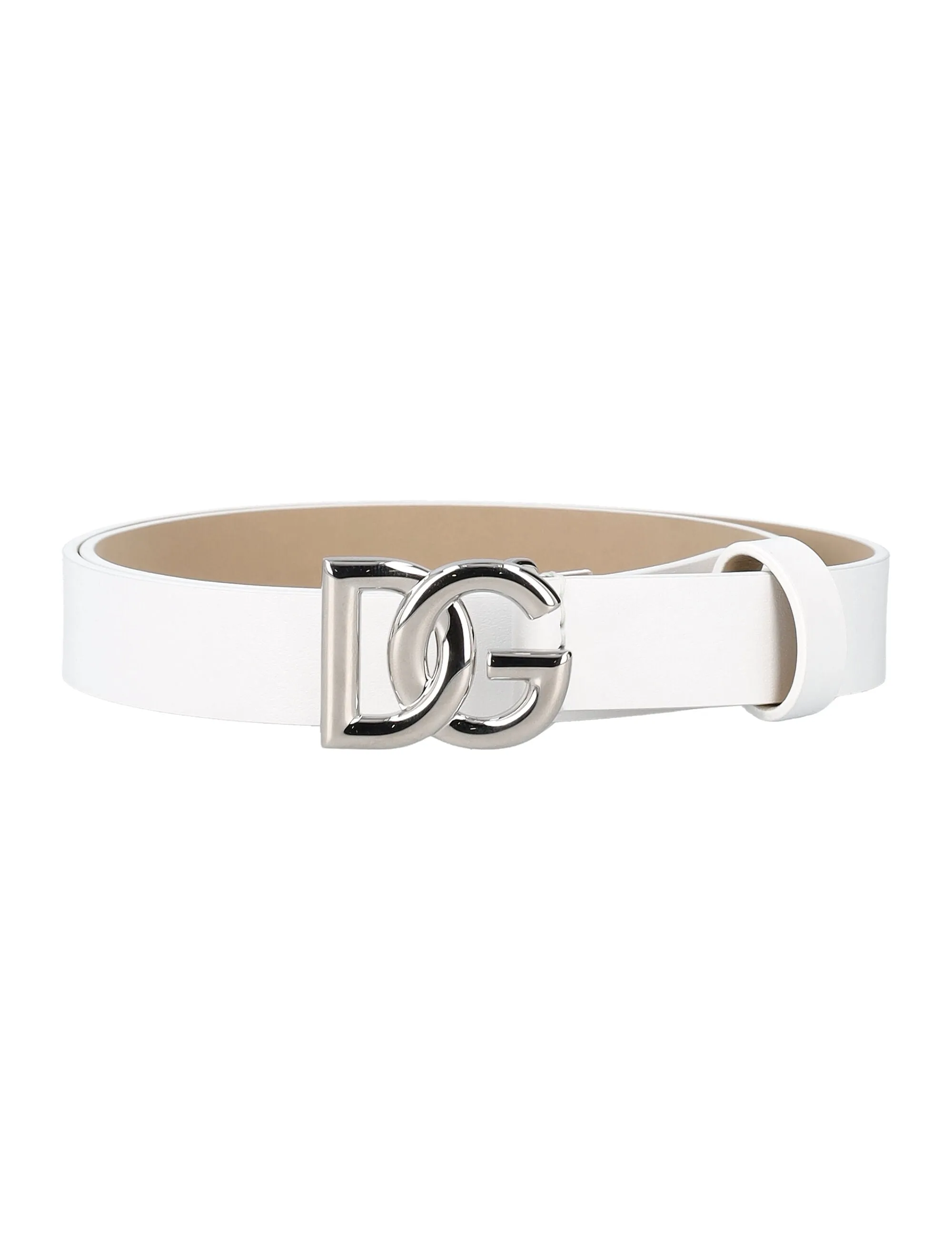 Dolce & Gabbana Kids Logo Buckle Belt