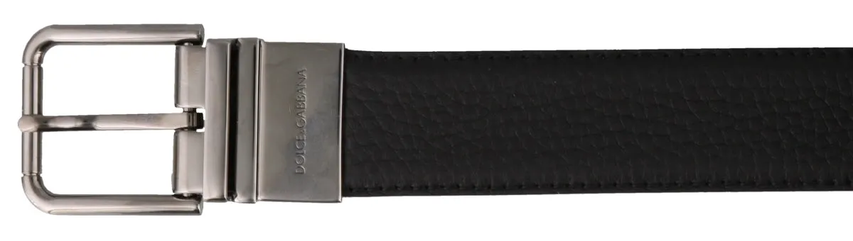 Dolce & Gabbana Logo Engraved Buckle Belt