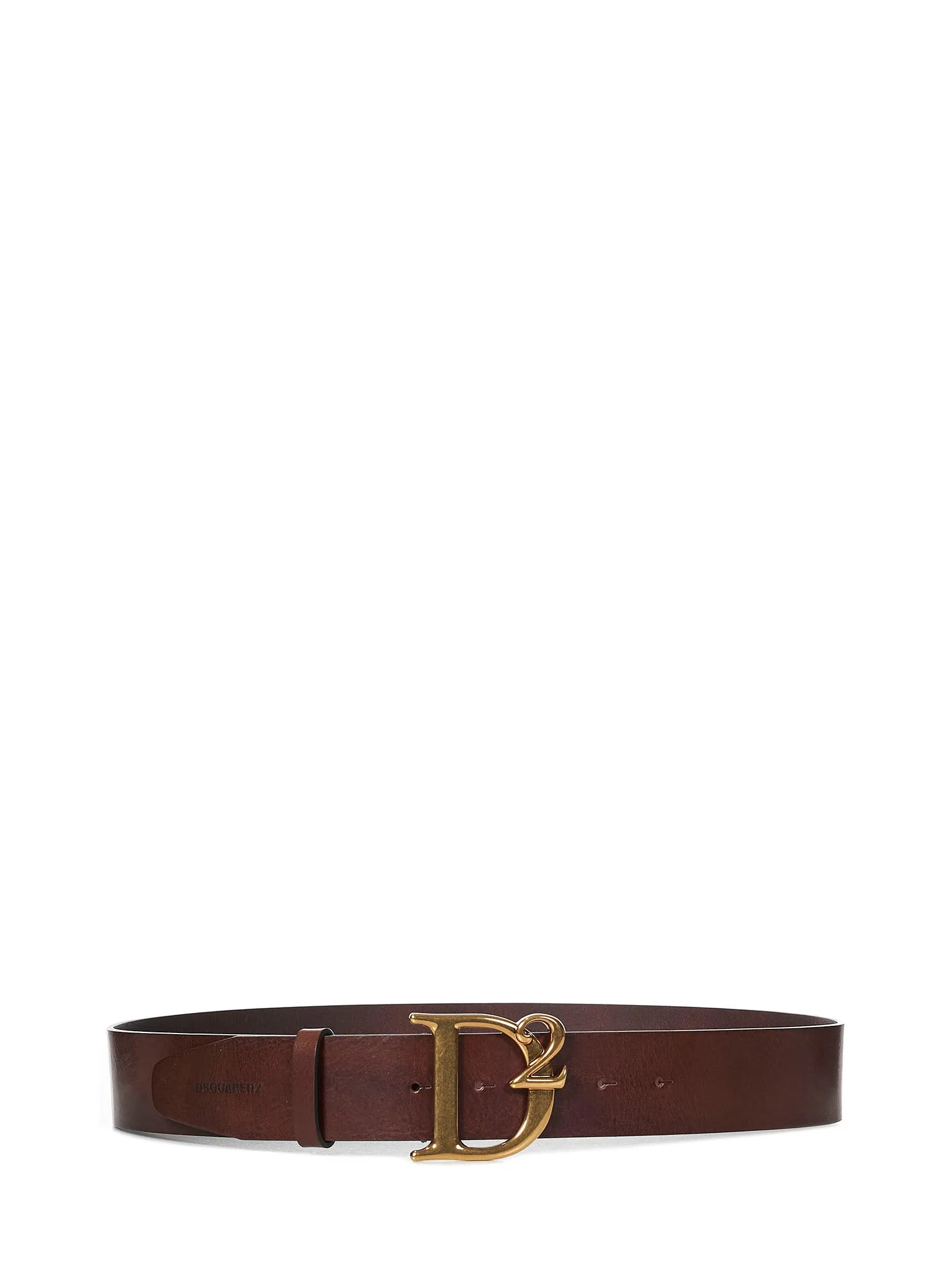 Dsquared2 Logo Plaque Buckle Belt