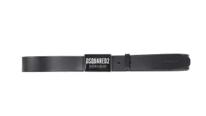 Dsquared2 Logo Plaque Buckle Belt