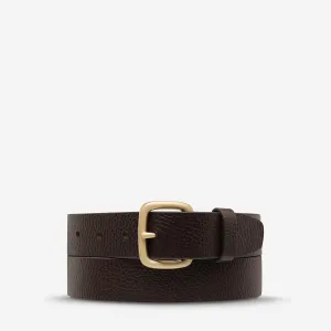 Ease Up Belt - Choc/Gold