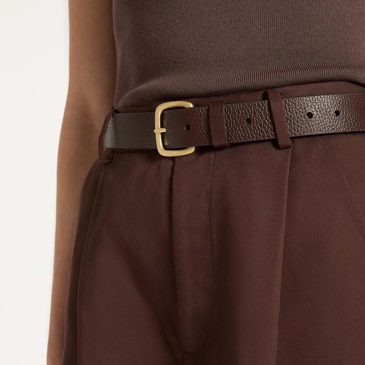 Ease Up Belt - Choc/Gold