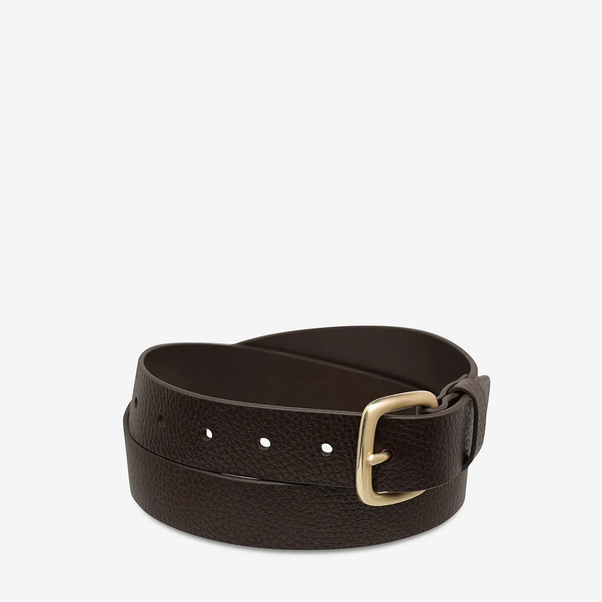 Ease Up Belt - Choc/Gold