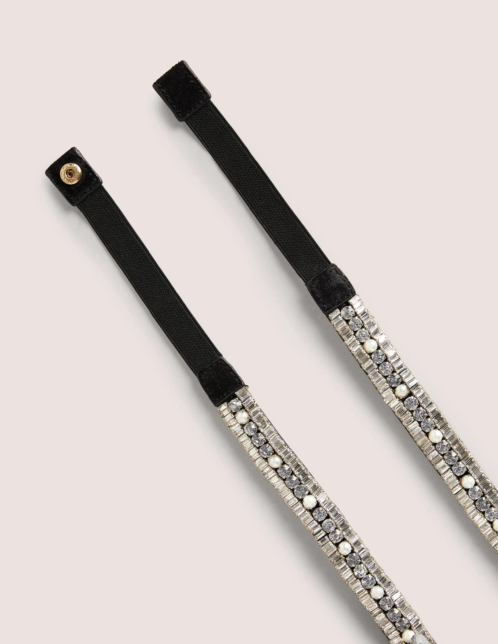 Embellished Waist Belt-Black