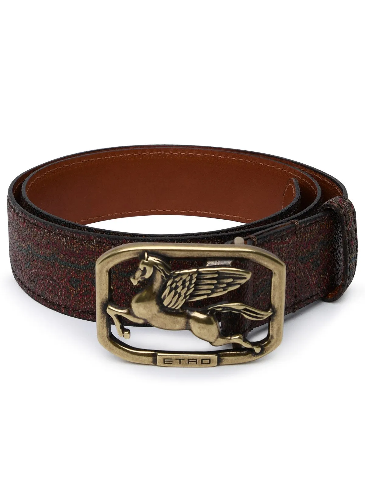 Etro Logo Plaque Belt