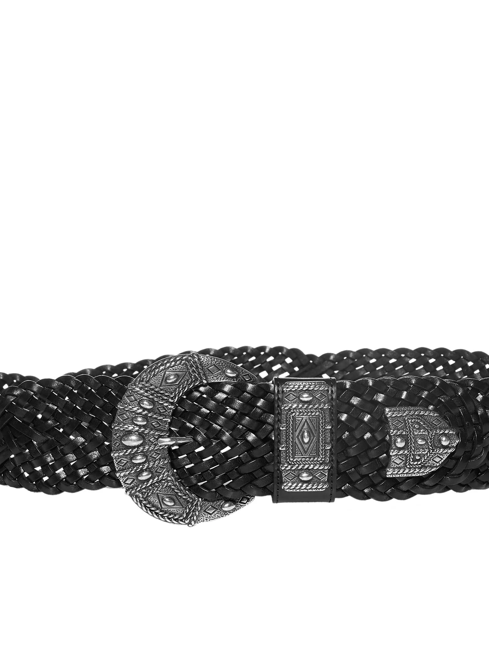Etro Woven Buckle Belt