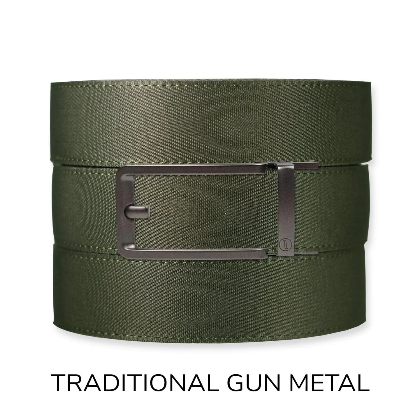 Forest Canvas  Ratchet Belt & Buckle Set