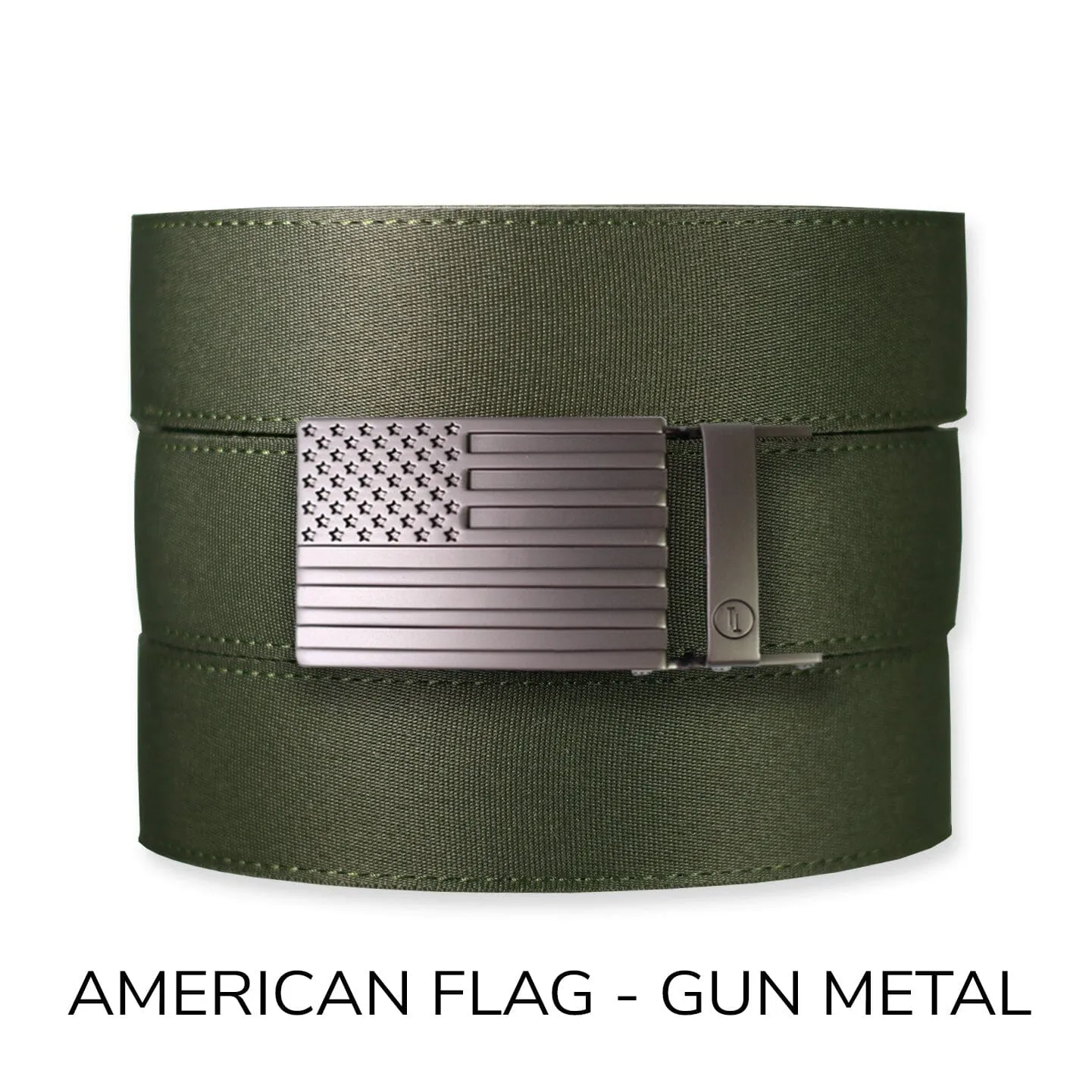 Forest Canvas  Ratchet Belt & Buckle Set