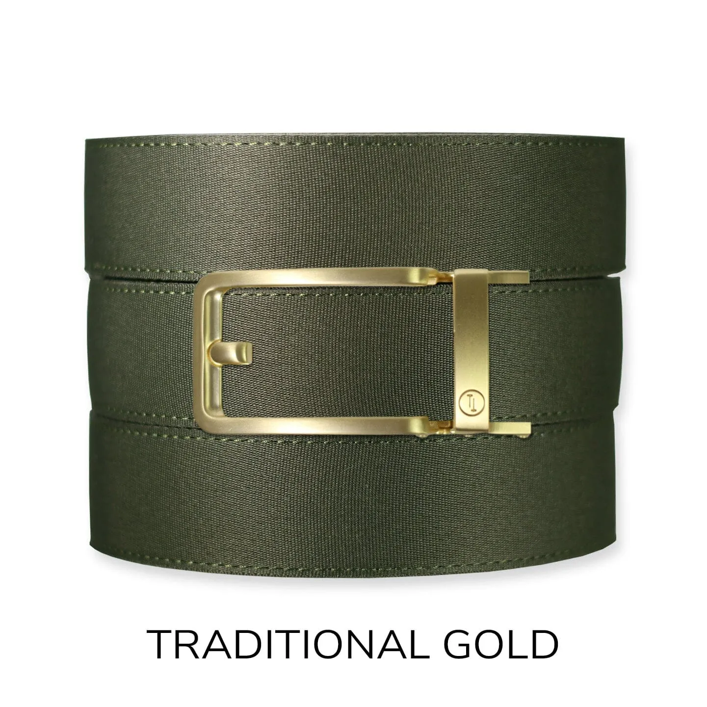 Forest Canvas  Ratchet Belt & Buckle Set