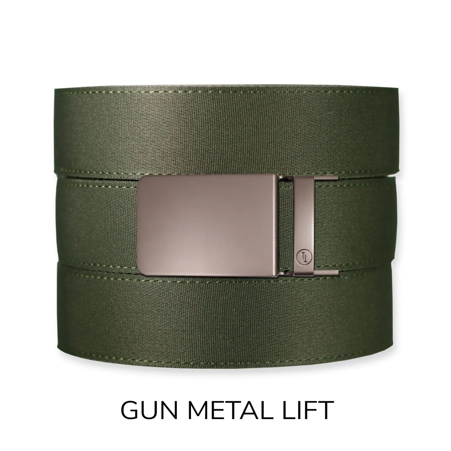 Forest Canvas  Ratchet Belt & Buckle Set