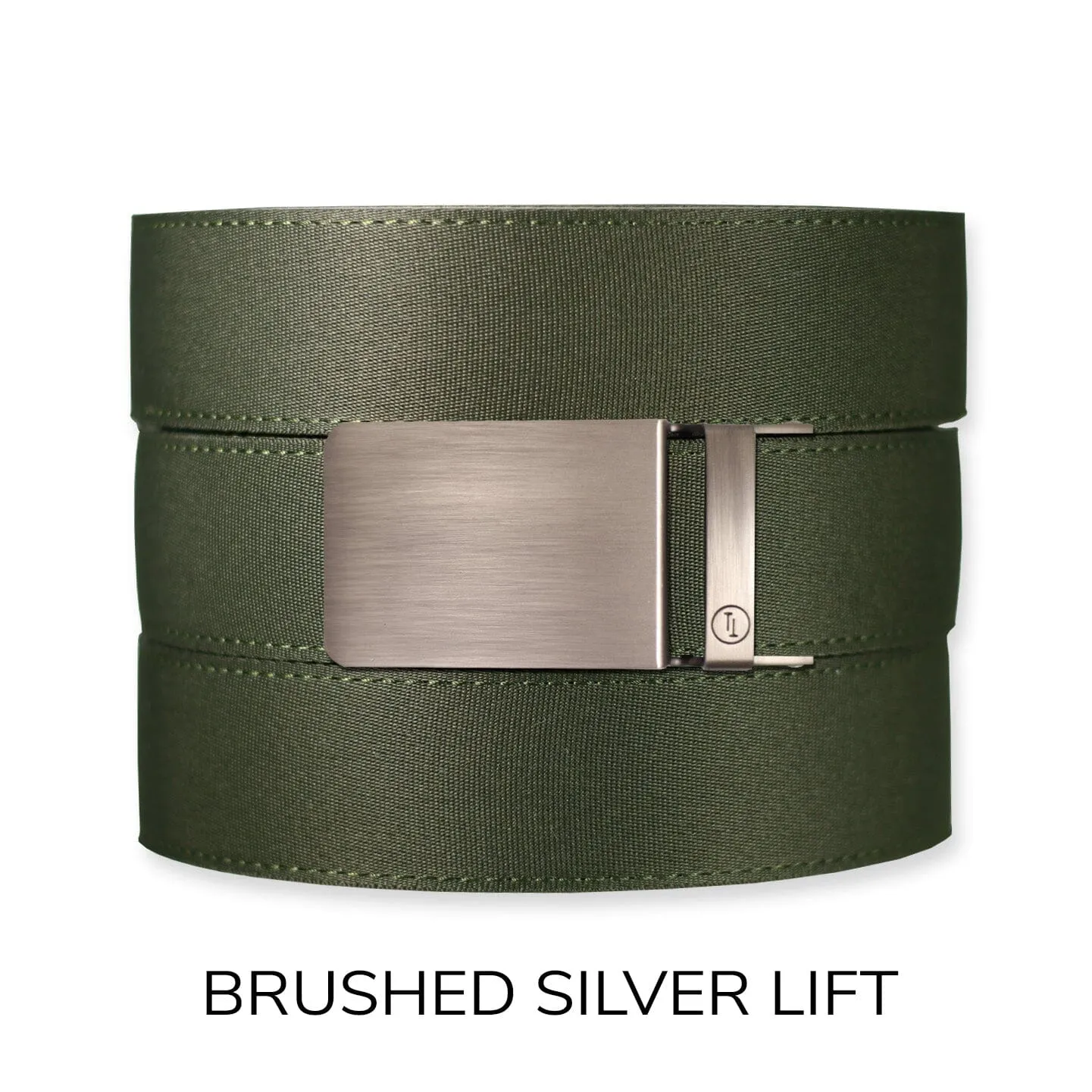 Forest Canvas  Ratchet Belt & Buckle Set