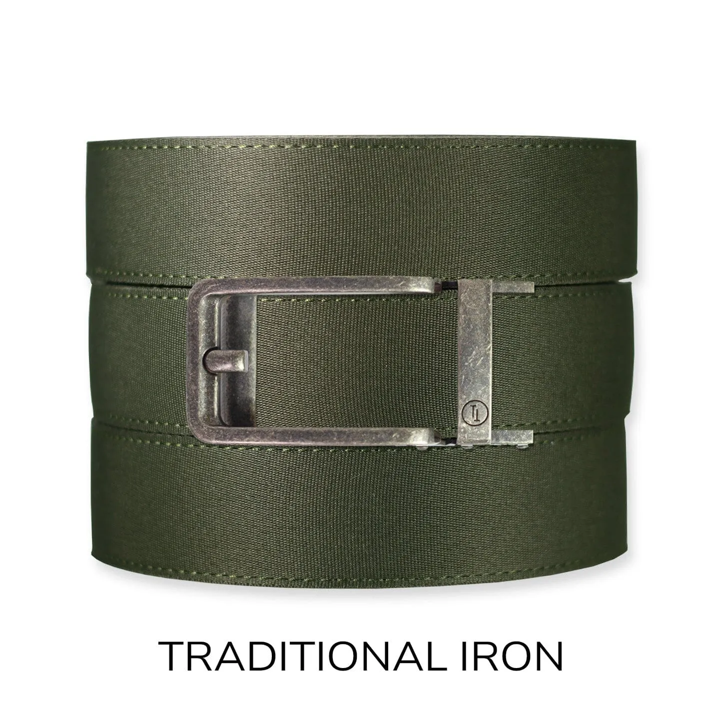 Forest Canvas  Ratchet Belt & Buckle Set