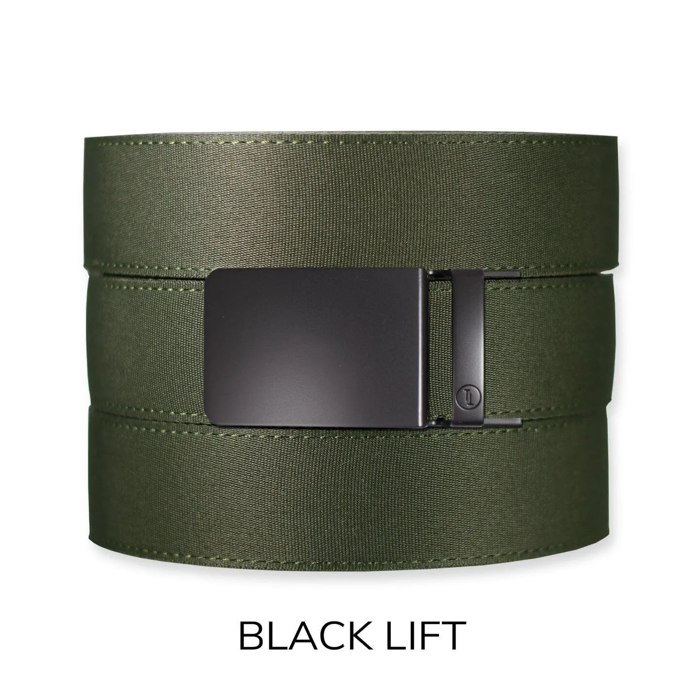 Forest Canvas  Ratchet Belt & Buckle Set
