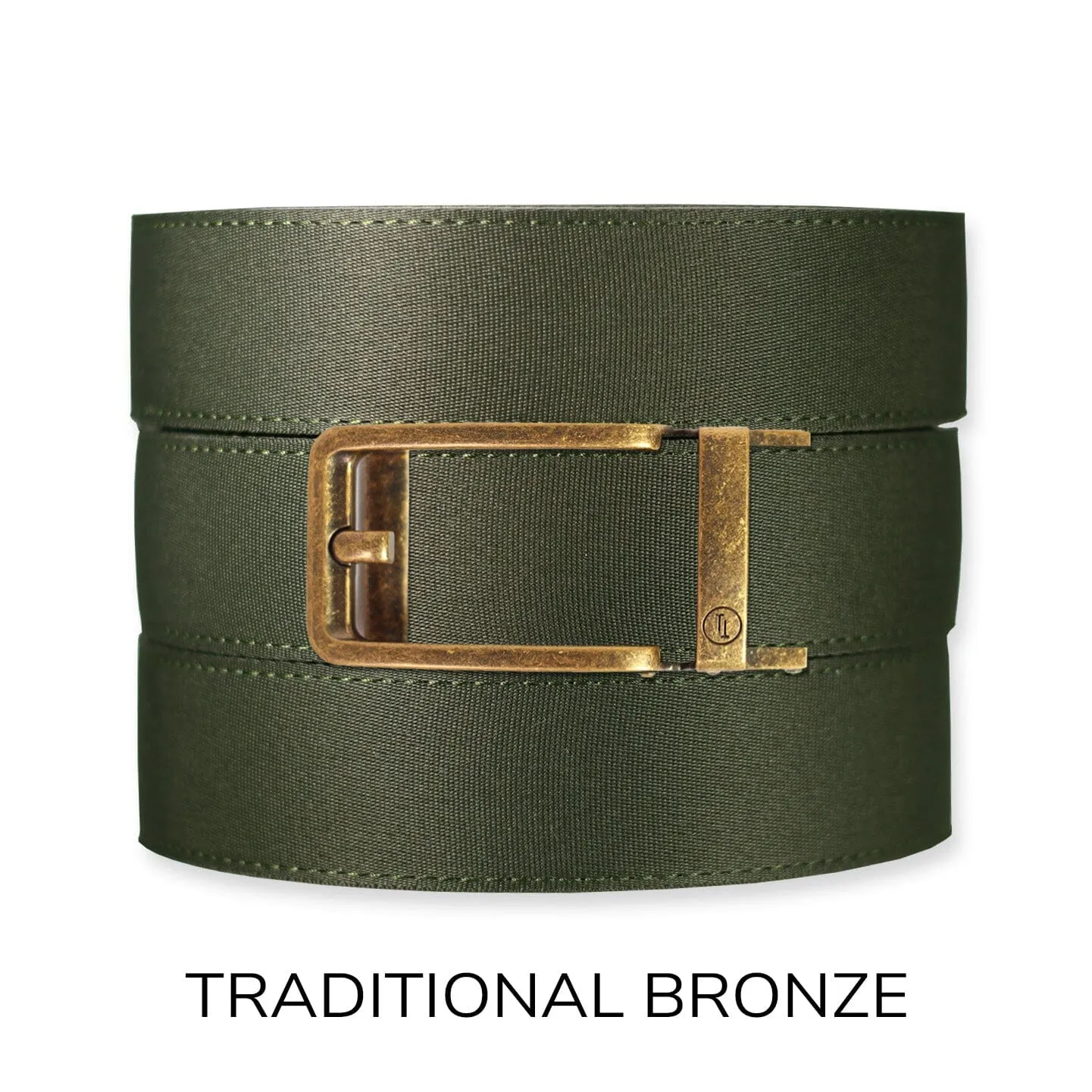 Forest Canvas  Ratchet Belt & Buckle Set