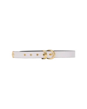 Gold Logo D-Ring Belt
