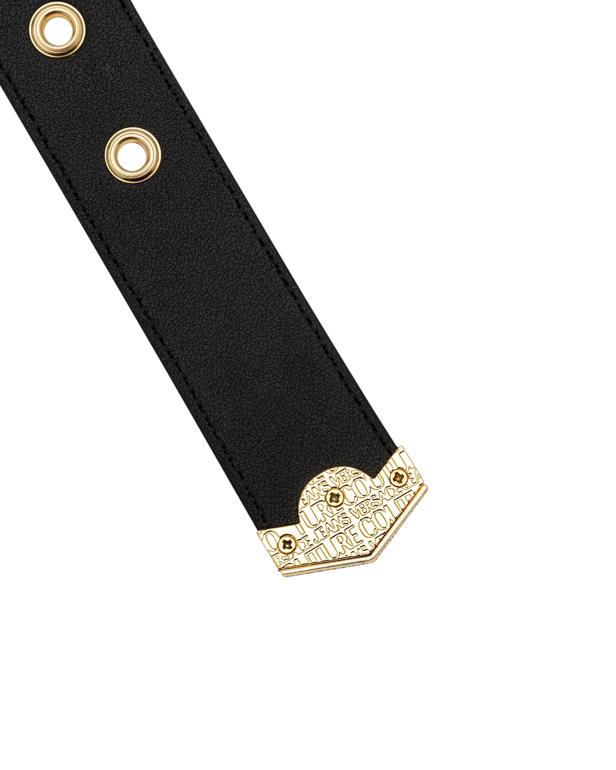Gold Logo D-Ring Belt