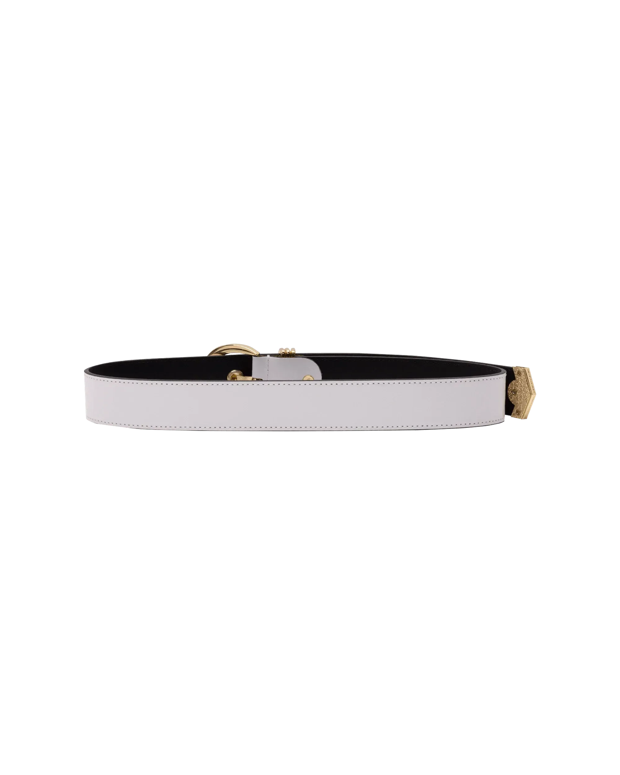 Gold Logo D-Ring Belt