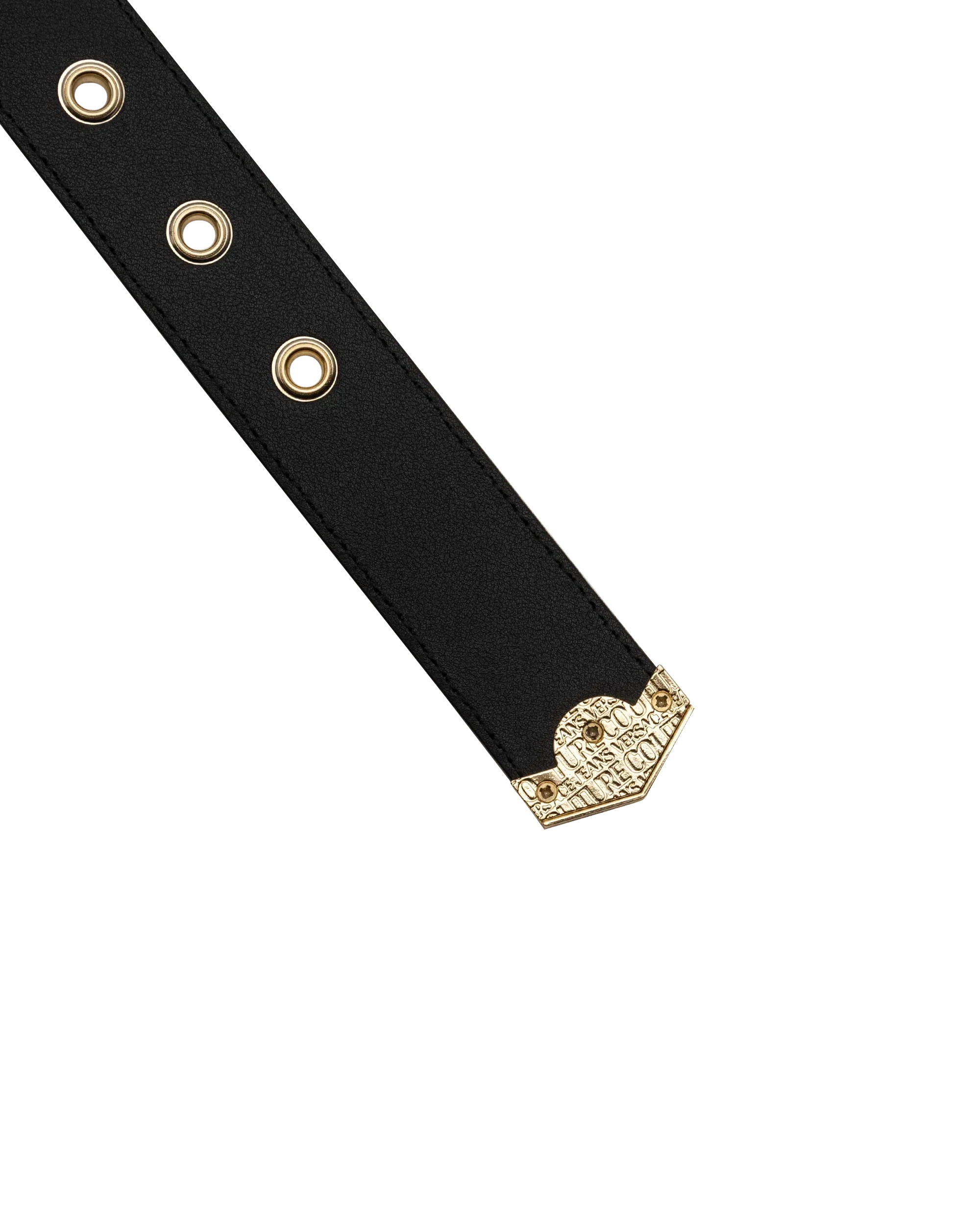 Gold Logo D-Ring Belt