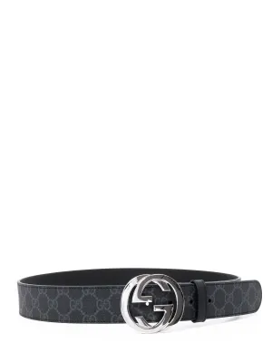 Gucci GG Supreme G Buckle Belt
