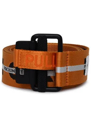 Heron Preston Tape Logo-Patch Buckle Fastened Belt
