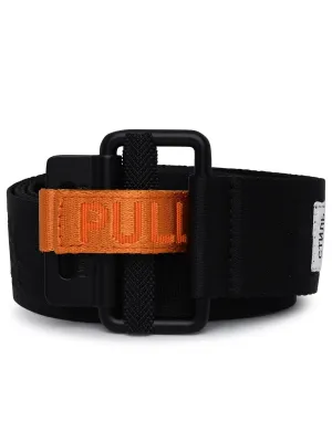 Heron Preston Tape Logo-Patch Buckle Fastened Belt