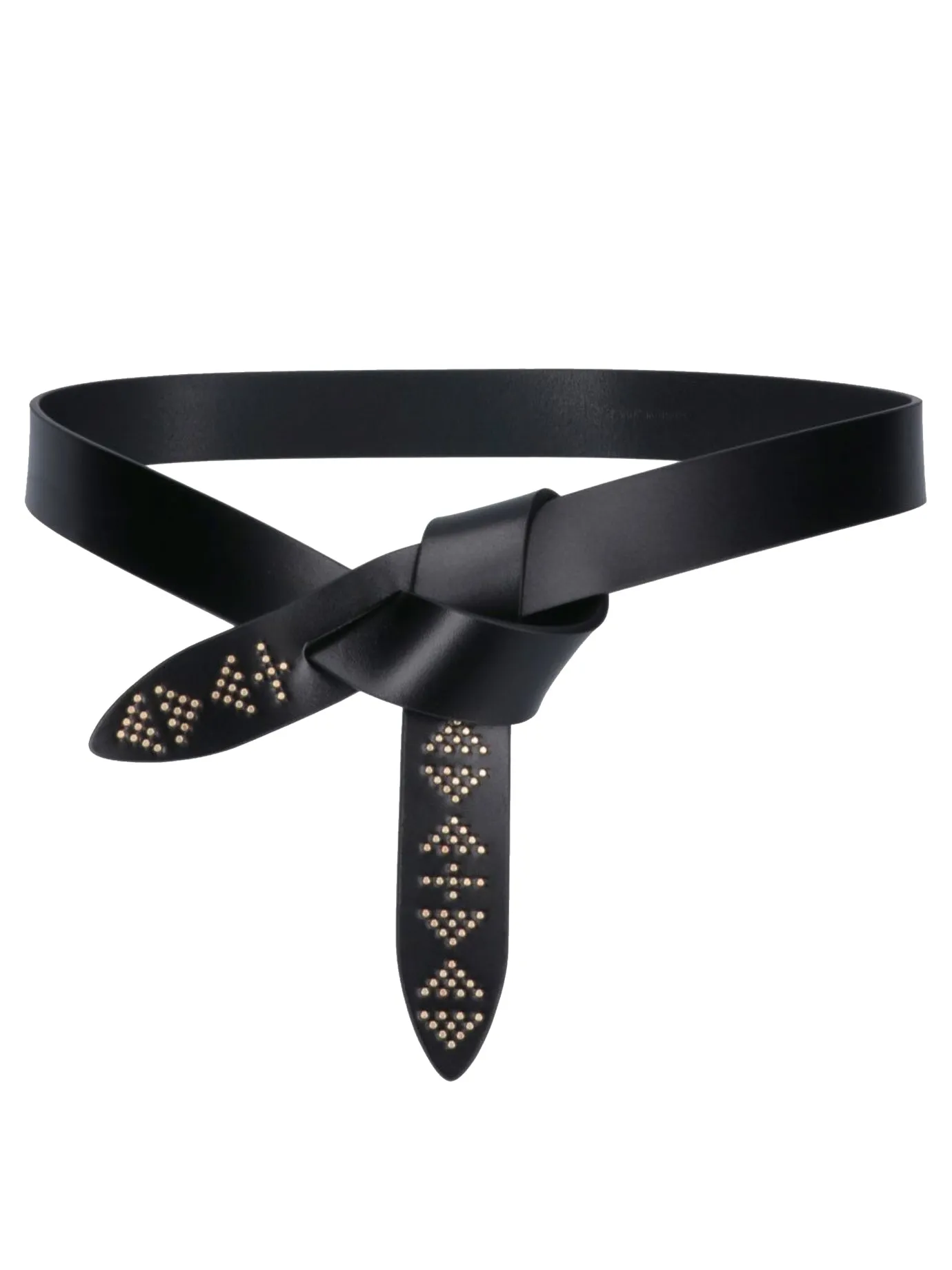 Isabel Marant Logo Detailed Studded Belt