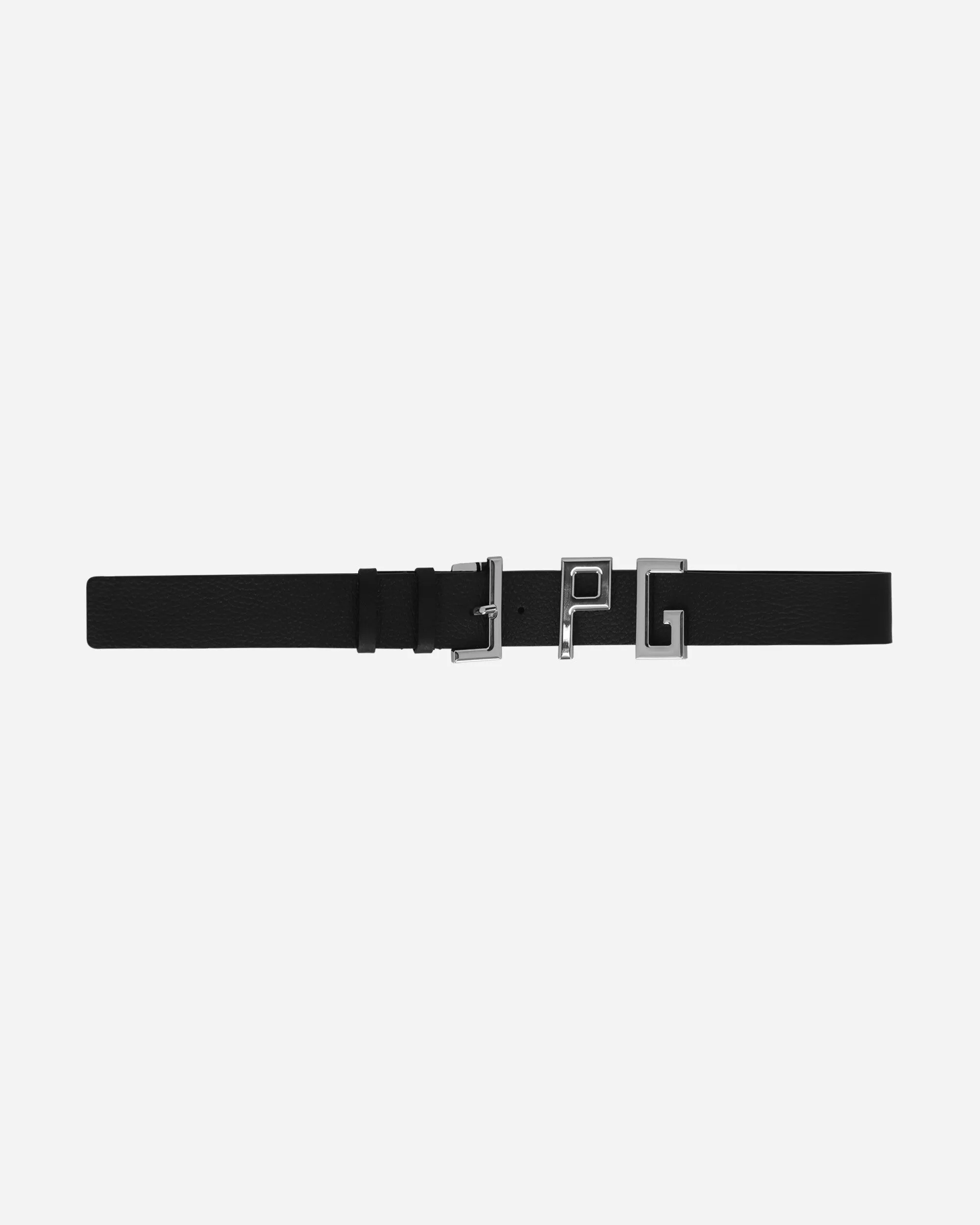 JPG Leather Belt Black