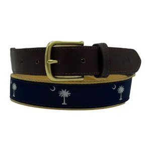 Kids South Carolina Crescent Moon Palmetto State Flag Belt