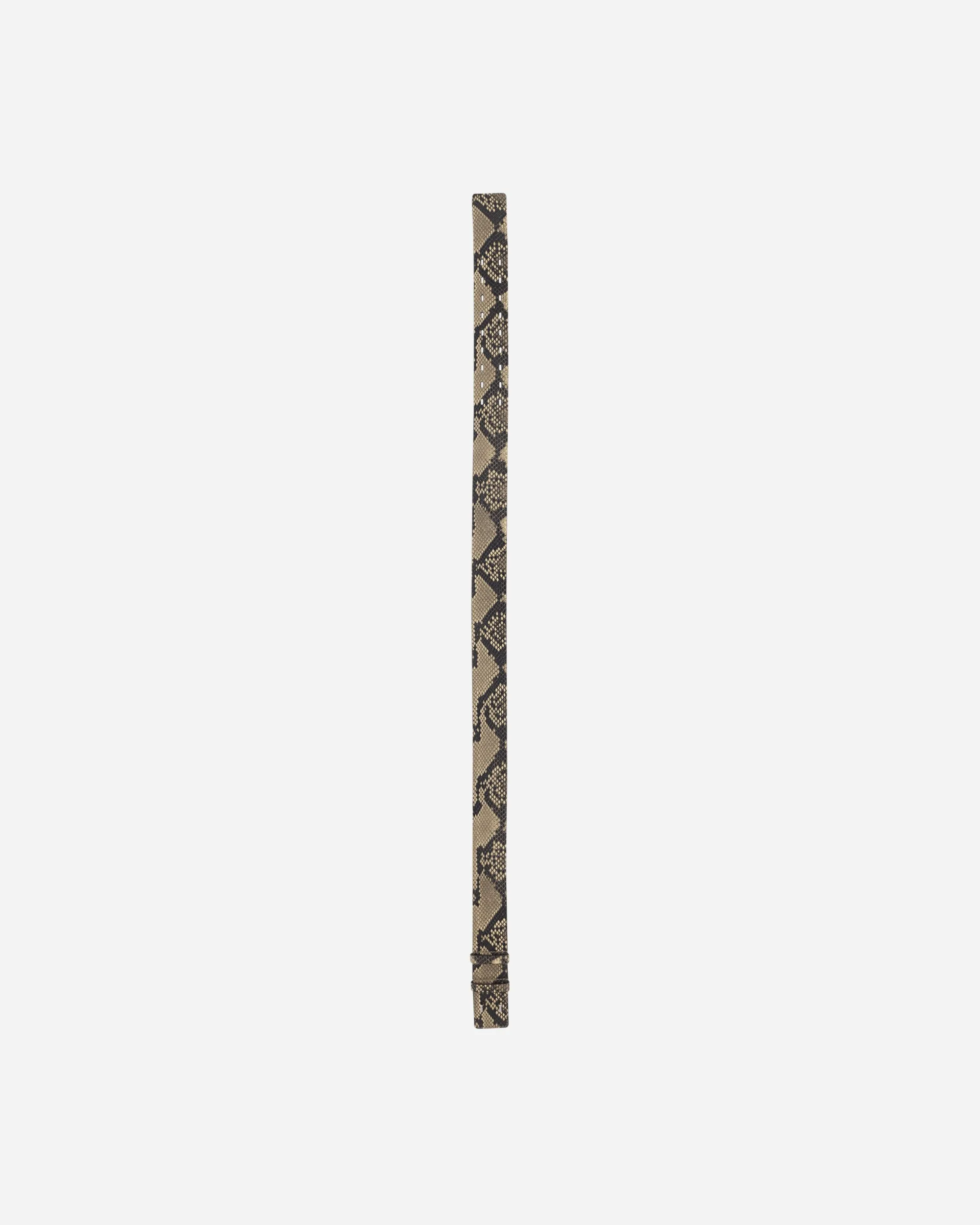 Leather Belt Beige