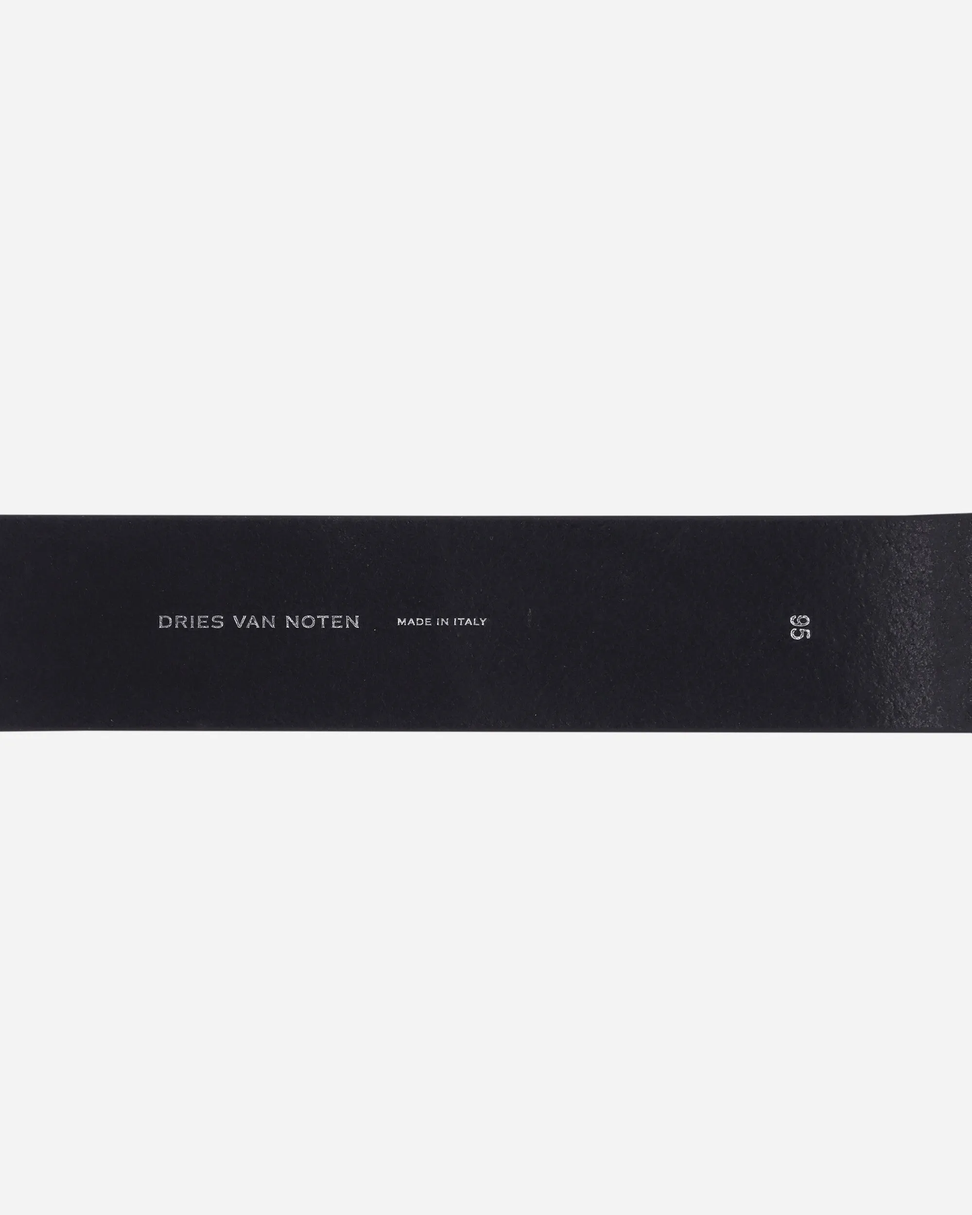 Leather Belt Black
