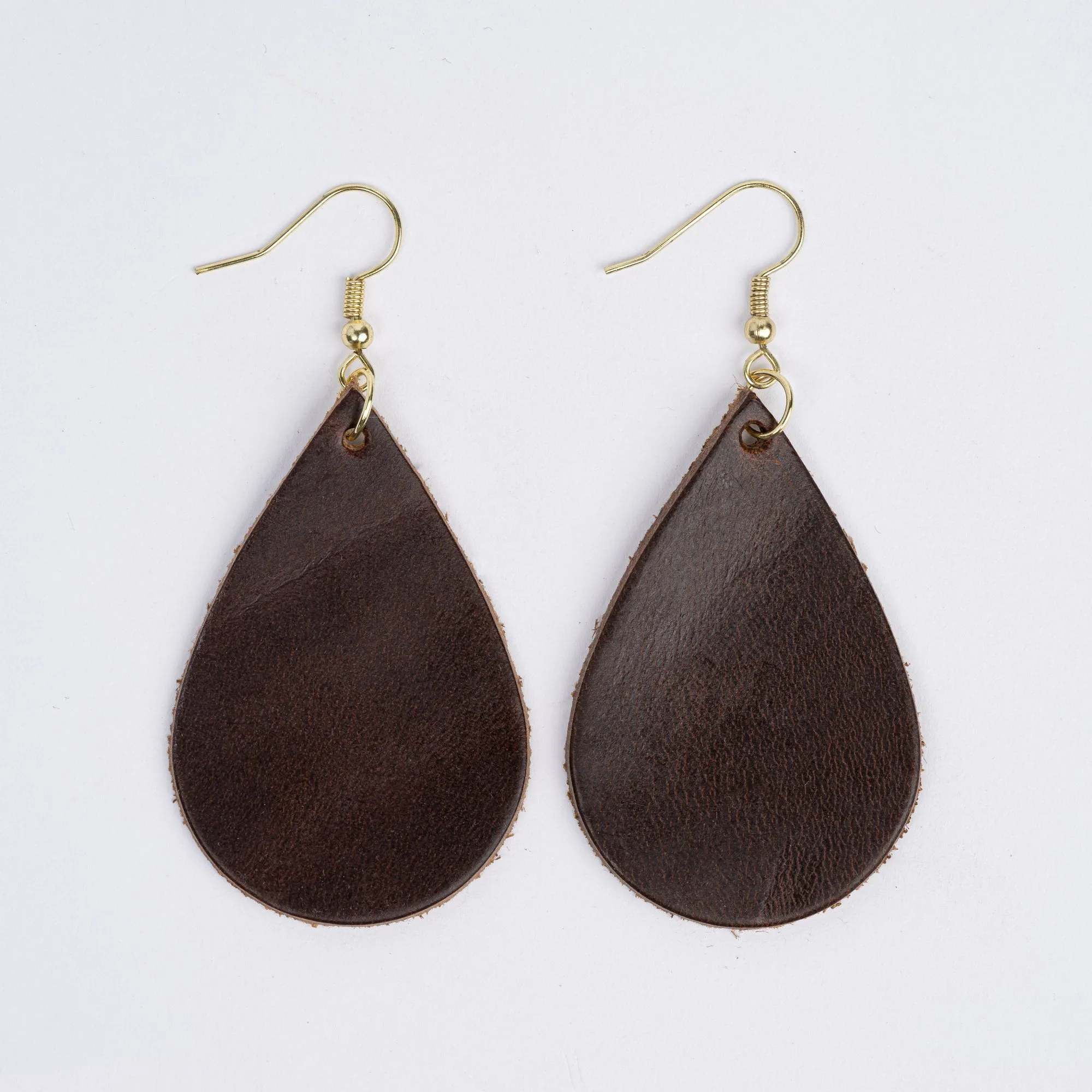 Leather Earrings (teardrop)