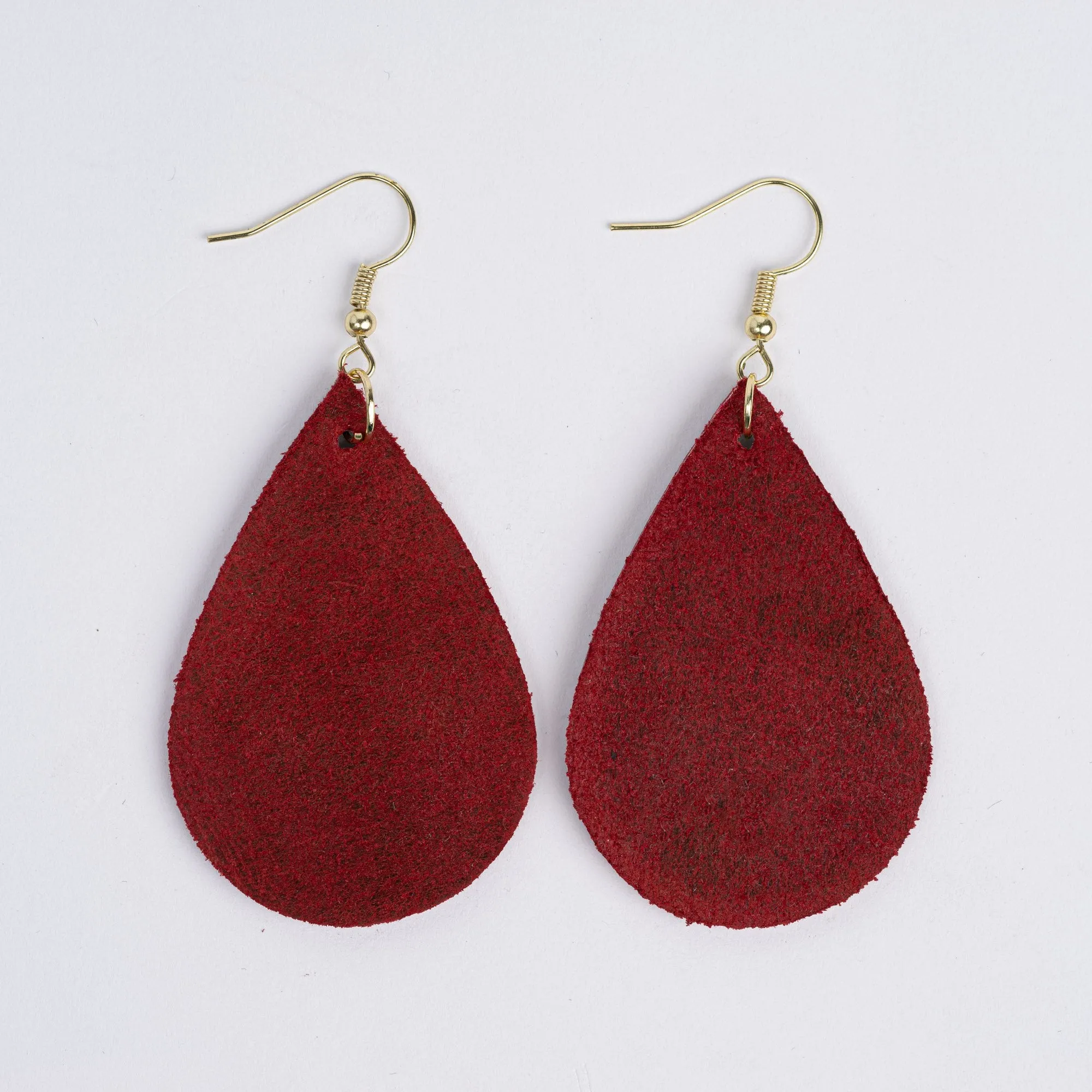 Leather Earrings (teardrop)