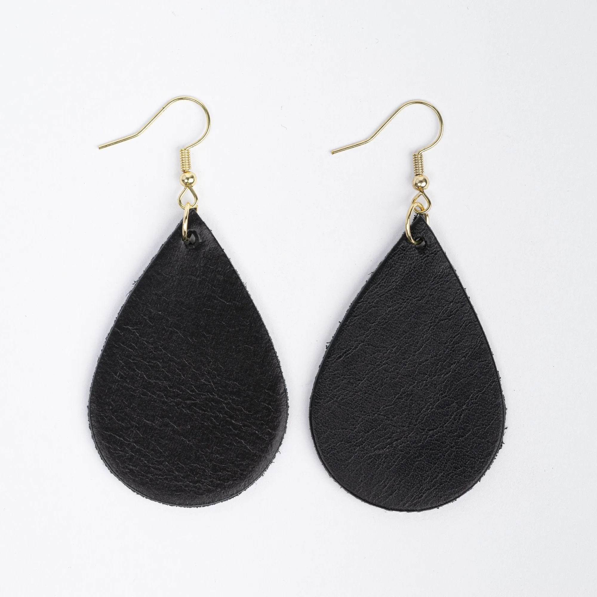 Leather Earrings (teardrop)