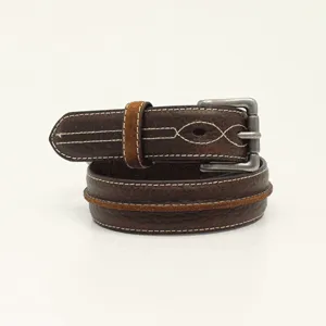 M&F Badger 3D 1 1/4 Centre Bump Kids Belt D120000002