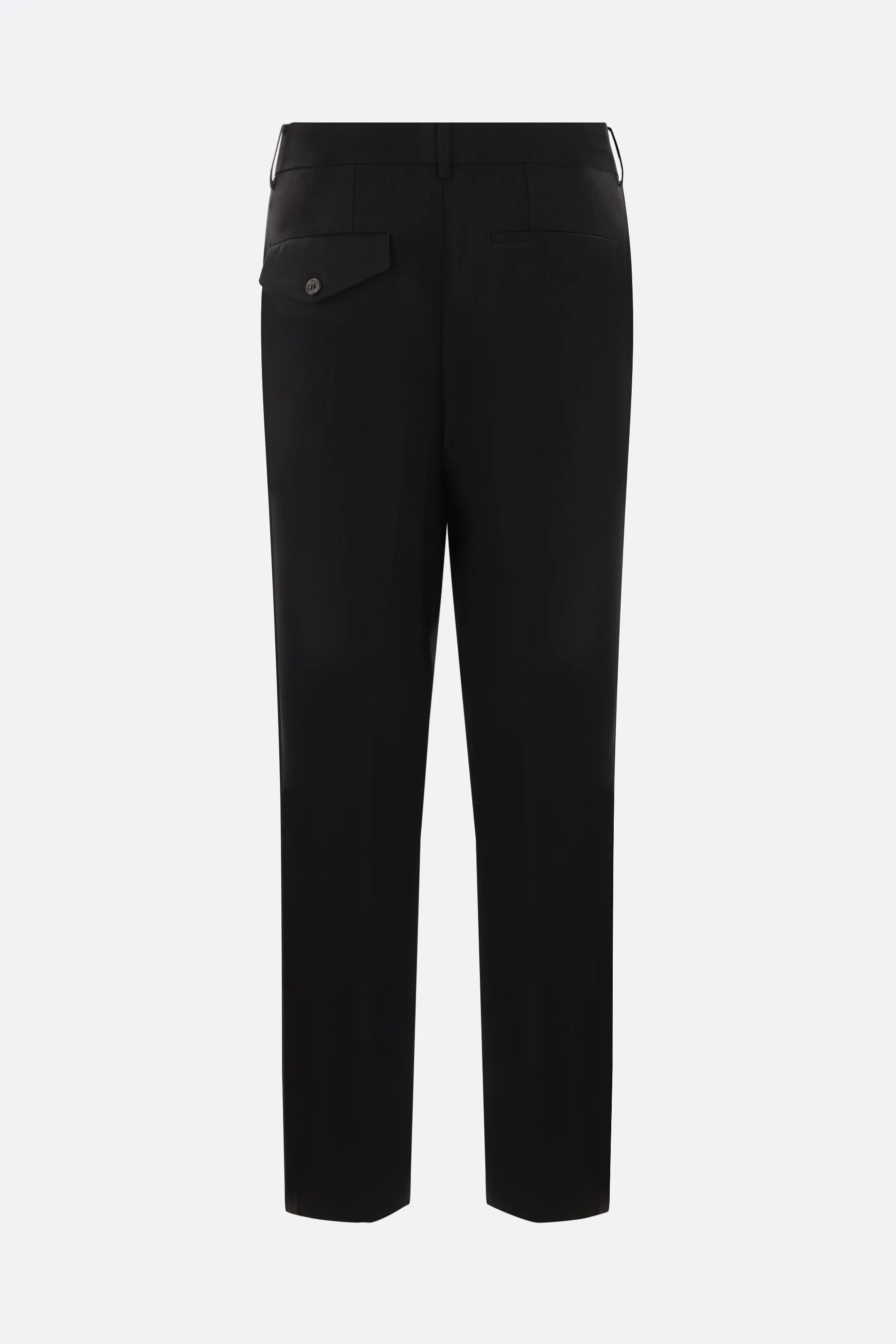 mohair wool tuxedo trousers